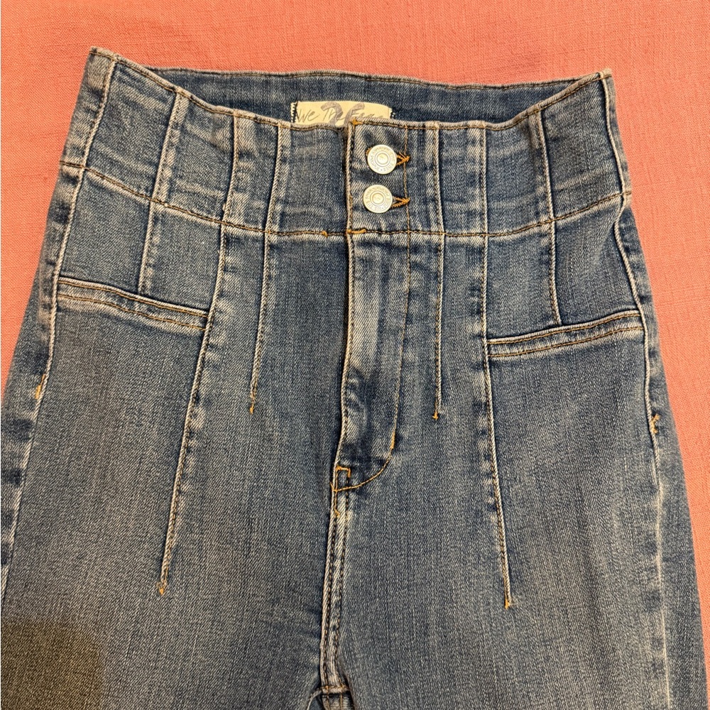 Free People Jayde High Rise Denim